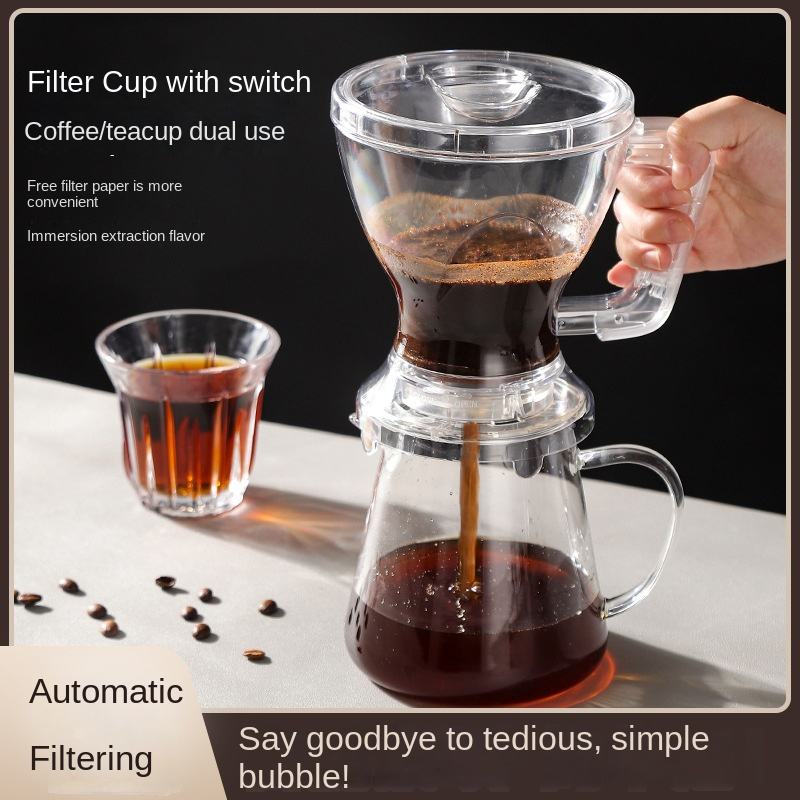 Smart Tea Maker Loose Leaf Tea Infuser Brewer with Coaster -Easy Brew Easy Clean Loose Leaf & Coffee - CC+Tea