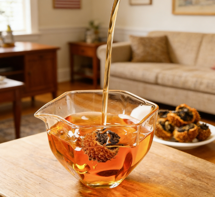 Organic Prickly Pear Black Tea | Natural Vitamin C Immune Support Tea - No Additives, Antioxidant-Rich, Non-GMO - CC+Tea