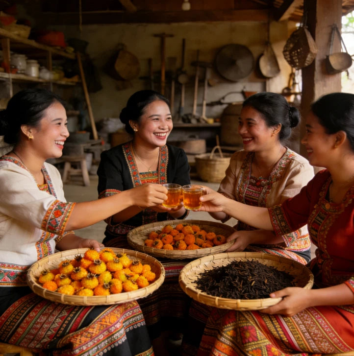 Organic Prickly Pear Black Tea | Natural Vitamin C Immune Support Tea - No Additives, Antioxidant-Rich, Non-GMO