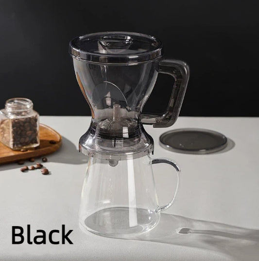 Smart Tea Maker Loose Leaf Tea Infuser Brewer with Coaster -Easy Brew Easy Clean Loose Leaf & Coffee - CC+Tea