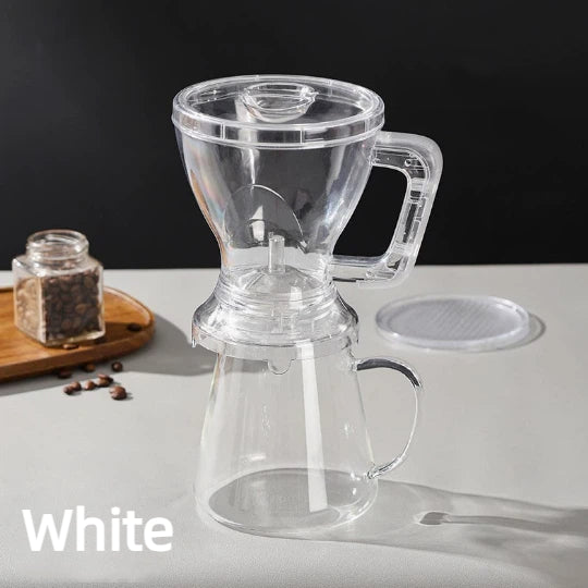 Smart Tea Maker Loose Leaf Tea Infuser Brewer with Coaster -Easy Brew Easy Clean Loose Leaf & Coffee - CC+Tea