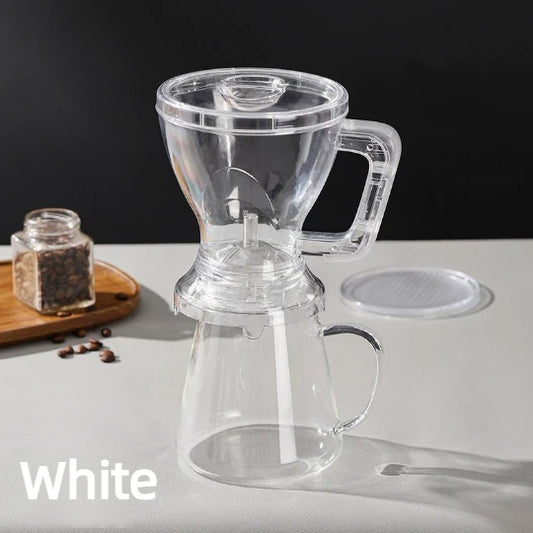 Smart Tea Maker Loose Leaf Tea Infuser Brewer with Coaster -Easy Brew Easy Clean Loose Leaf & Coffee - CC+Tea